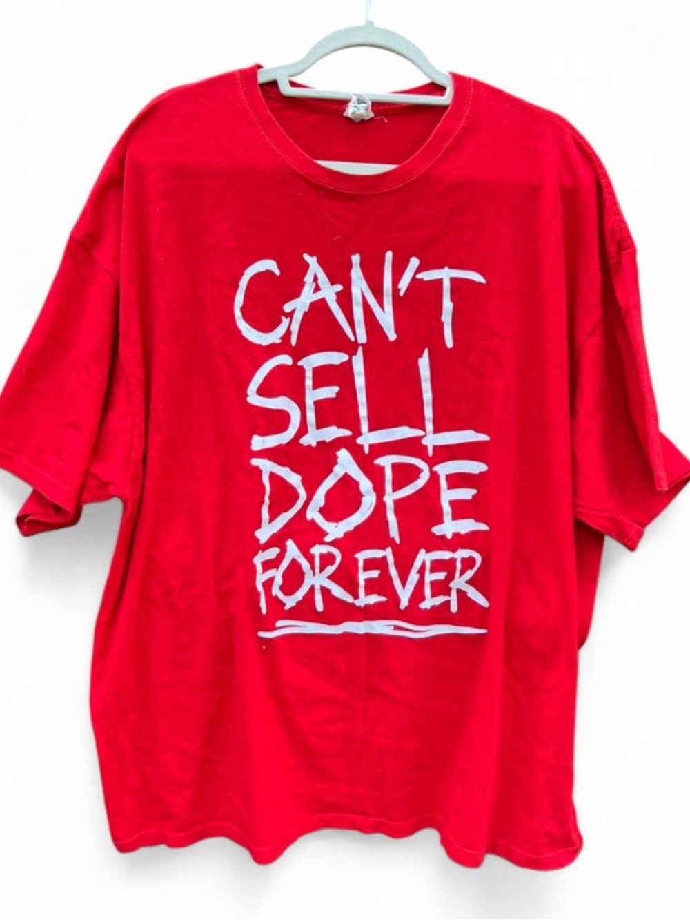 Y2K Pusha T “Can't Sell Dope Forever" Oversized Graphic Tee